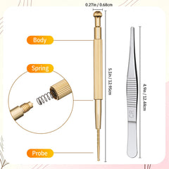 Honoson acupuncture point chart sheet helps locate ear points clearly.