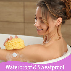 HONYOU Libre 3 Plus patch shown during swimming and showering.