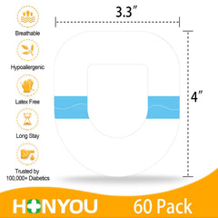 HONYOU Omnipod 5 paquete de 60 piezas para uso prolongado.