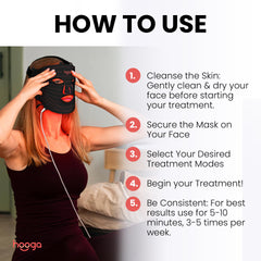 Hooga Mask USB-C Rechargeable Controller provides long-lasting power for home or travel.