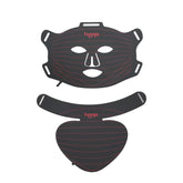 Hooga Red Light Mask with triple-chip LEDs delivers targeted face light therapy.