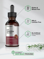 Horbäach alcohol-free tincture bottle suitable for clean daily use