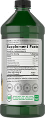 Horbäach Black Seed Oil Liquid being poured for easy daily dosing.