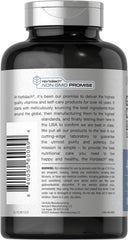 Horbäach bottle label glucosamine chondroitin MSM turmeric caplets