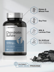 Horbaach packaging overview for Chondroitin Sulfate 1200mg showing trusted formulation.