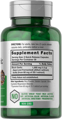 Cápsulas Horbaach de 1500 mg, alta potencia para rutina diaria.