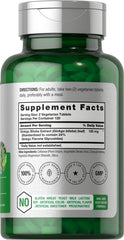 Close-up of Horbaach Ginkgo Biloba tablets highlighting vegetarian formula for daily use.