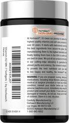 Gluten-free non-GMO label on Horbaach Vitamin D3 K2 bottle.