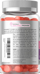 Horbäach label close-up highlights gluten-free and non-GMO assurances