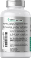 Close-up of Horbäach Hyaluronic Acid label showing quality