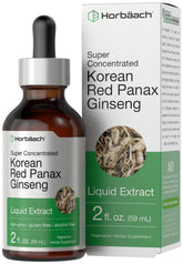 Horbaach Korean Red Ginseng bottle for daily energy support.