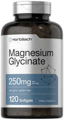 Horbäach Magnesio Glicinato 250 mg en botella para uso diario