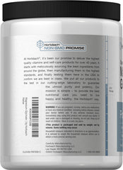 Horbäach Magnesium Glycinate Powder scoop indicating convenient serving size.