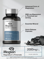 Horbaach Magtein label view showing ingredients and form