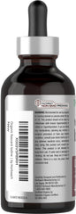 Horbaach Nascent Iodine Drops label close-up, vegan and gluten-free formulation.