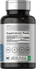 Close-up of Horbäach Ox Bile 1000mg capsules highlighting quick-release design.