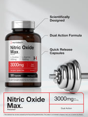 Horbaach pre-workout packaging highlights L-Arginine and L-Citrulline blend.