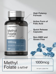 Horbaach Quick-Release capsules designed for fast methylfolate intake