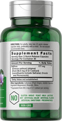 Horbäach Saffron Extract Capsules closeup showing golden capsules and purity