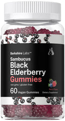 Horbaach Sambucus elderberry gummies bottle for daily wellness.