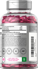 Horbaach softgels poured from bottle for daily use
