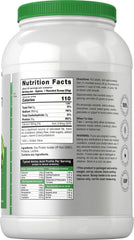 Horbaach Soy Protein Isolate powder being scooped for a post workout shake