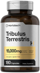 Horbaach Tribulus Terrestris capsules for daily wellness use.