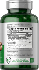 Horbäach turmeric ginger ingredients panel highlights curcuminoids