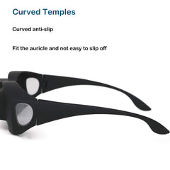 Horizontals Lazy Glasses lightweight frame supports long wear without fatigue.