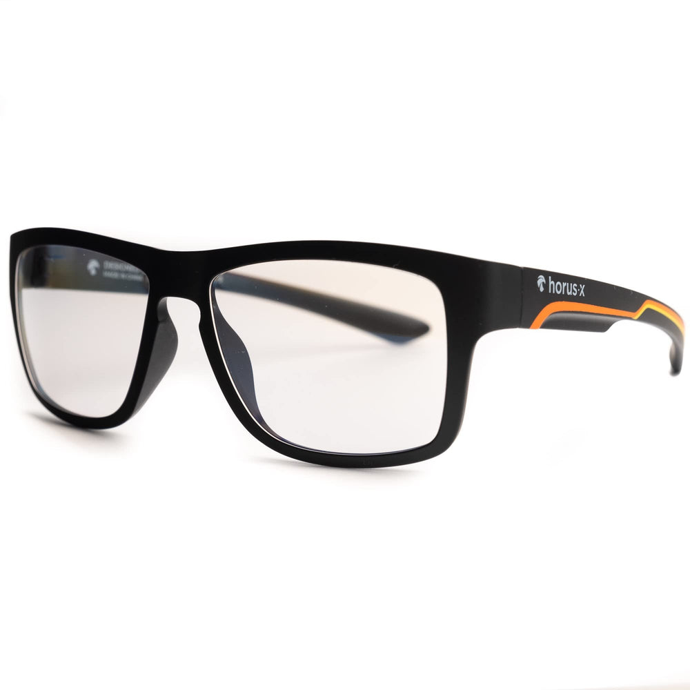 Horus X Kids blue light glasses front view showing lightweight design and comfortable fit.