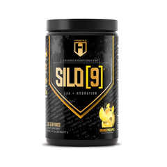 HOSSTILE Silo9 essential amino acids powder tub supports lean muscle growth.