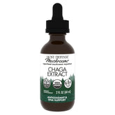 Host Defense Chaga extract bottle pouring for convenient daily use and antioxidant support