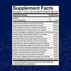 Host Defense MyCommunity Powder scoop demonstrates convenient daily serving for consistent use