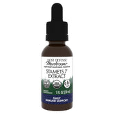 Host Defense Stamets 7 extract bottle front for daily wellness.