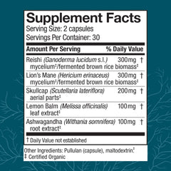 Host Defense Stress Decompress capsules ready for daily relaxation support.