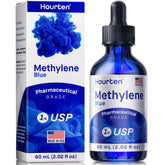 Hourten Methylene Blue Drops amber bottle preserves potency and freshness