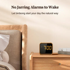 HOUSBAY compact bedside unit delivering 24 soothing sounds to help you unwind