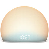 HOUSBAY sunrise alarm clock blue with gentle sunrise cue for a calmer wake-up