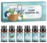 Hovacota laundry essential oils set with six fragrances for diffusers and fabrics