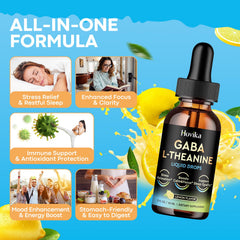 Hovika GABA L-Theanine Drops dropper for precise, convenient dosing