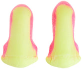Howard Leight Laser Lite earplugs in pink and yellow are highly visible on busy shop floors.