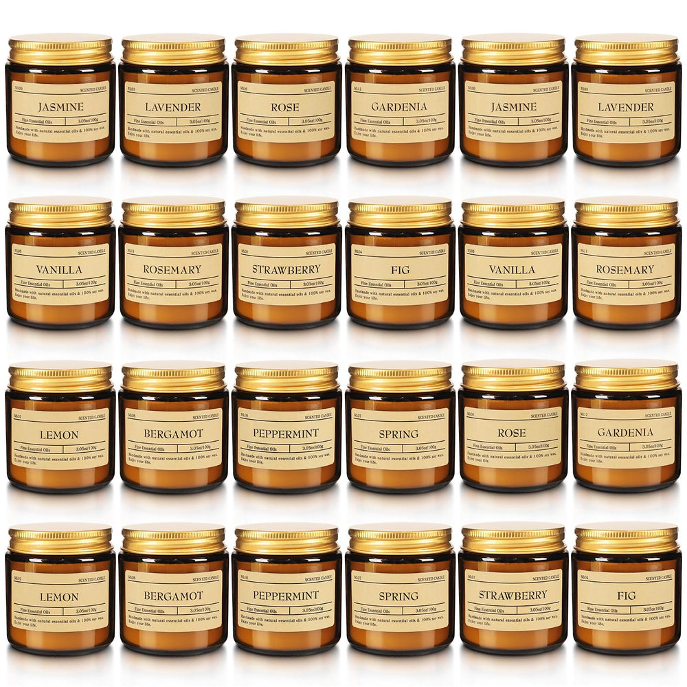Howemon Christmas Candle Set offers a variety of scents for fresh room ambiance