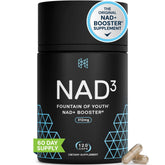 HPN NAD3 bottle pour shows simple daily use for steady energy and cellular support.