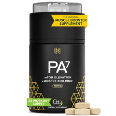 HPN PA7 phosphatidic acid bottle signaling potential for muscle support and training readiness.
