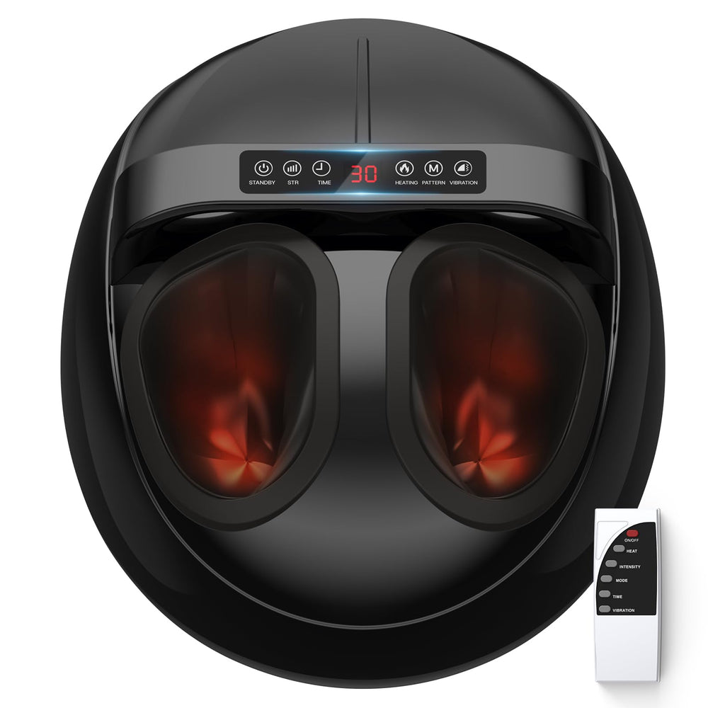 HTM foot massager heat 2026 upgraded in action for home relief
