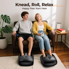 HTM kneading and rolling action delivering deep tissue relief