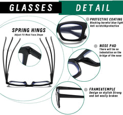 Hubeye yellow-contrast tinted lenses improve clarity while watching TV or scrolling
