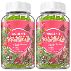Hudetex gomitas cortisol frasco manzana, sabor agradable para uso diario.
