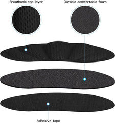 Huethy loose-shoes heel pad adds comfort in casual footwear
