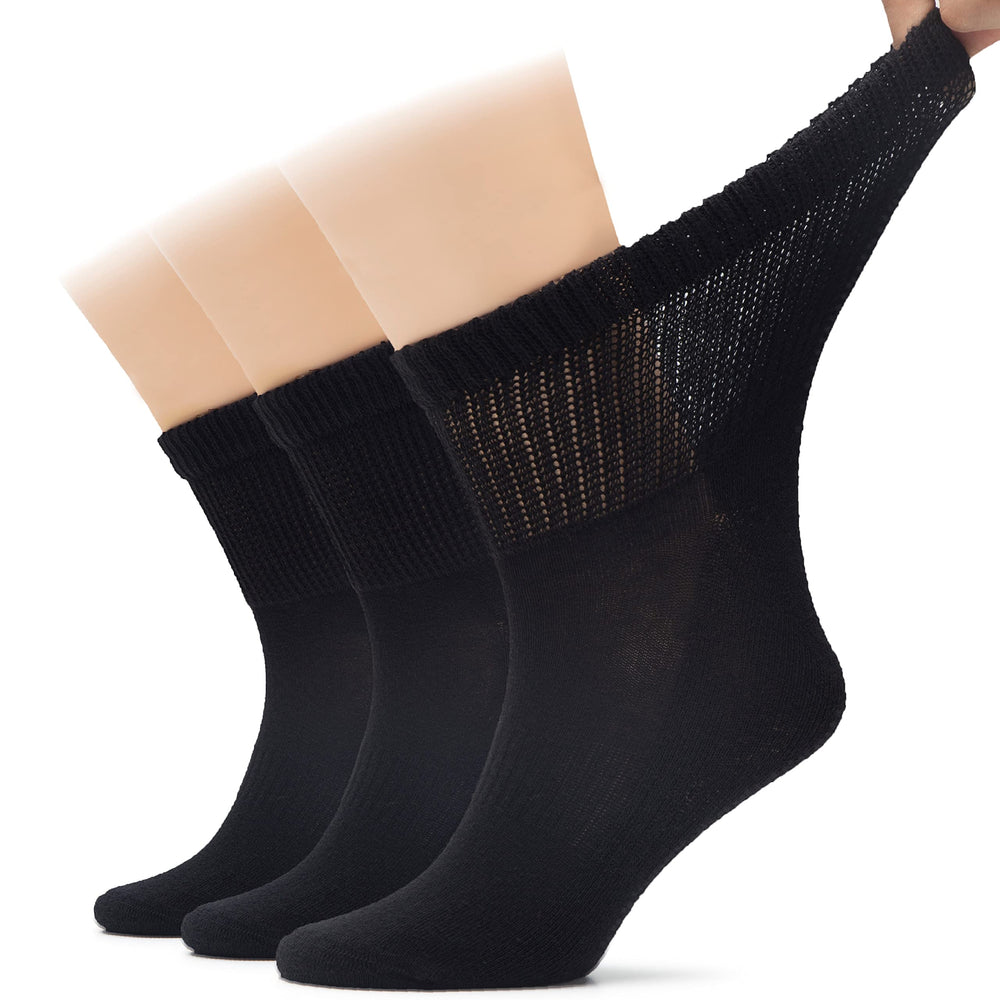Hugh Ugoli diabetic ankle socks pack offers all-day comfort.